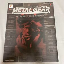 METAL GEAR SOLID PlayStation 1 PS1 Prólogo 1998 Japão Sony Jugemu edição especial, usado comprar usado  Enviando para Brazil