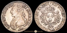 Luis XVI 1 Ecu (29,07g) 1783 Pau G-356A XF comprar usado  Enviando para Brazil