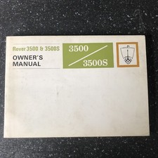 Rover 3500 operator for sale  BRIDGEND