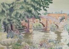 Original watercolour ornamenta for sale  WIRRAL