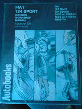 Autobooks fiat 124 for sale  GREAT YARMOUTH
