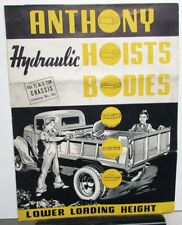 1939 anthony hydraulic for sale  Holts Summit