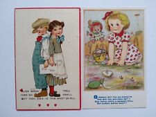 Two vintage postcards for sale  CARNFORTH