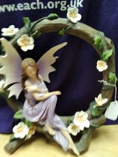Fairy figurine lilac for sale  THETFORD