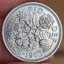 1963 uncirculated sixpence for sale  LANCASTER
