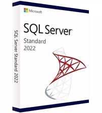 Microsoft SQL Server 2022 padrão com licença de 16 núcleos, CALs de usuário ilimitadas comprar usado  Enviando para Brazil