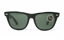 ÓCULOS DE SOL VINTAGE RAY BAN WAYFARER II PRETO ÉBANO BL G-15 BAUSCH LOMB NOS LER, usado comprar usado  Enviando para Brazil