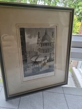 Engraving print funeral for sale  TAUNTON