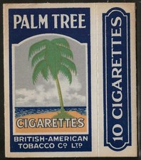 PAQUETE DE CIGARRILLOS/TABACO VINTAGE - #0006 - CASCO 10's - B.A.T. - PALMERA segunda mano  Embacar hacia Mexico
