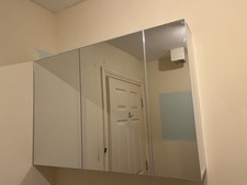 Door mirrored bathroom for sale  ISLEWORTH