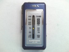 Rádio de bolso Aiwa Fm estéreo/am Cr-La60 produto de trabalho vintage JPN limitado raro comprar usado  Enviando para Brazil