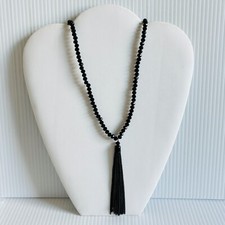 Black bead tassel for sale  Brea