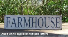Farmhouse sign distressed for sale  Frankston