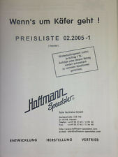 Hoffmann speedster preisliste gebraucht kaufen  Erkner