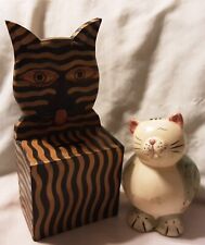 Pair vintage cat for sale  Ithaca