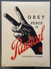Shepard fairey radical usato  Bari