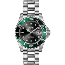 Relógio masculino Invicta Pro Diver data quartzo mostrador preto moldura verde 47353, usado comprar usado Relógio masculino Invicta Pro Diver data quartzo mostrador preto moldura verde 47353, usado comprar usado  Enviando para Brazil