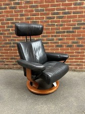 Ekornes stressless black for sale  TONBRIDGE
