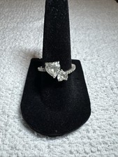 Double heart sparkling for sale  Lake Worth