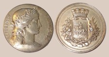 Frankreich,  Medaille Marianne -  versilbert von  Daniel Dupuis   f.prf comprar usado  Enviando para Brazil