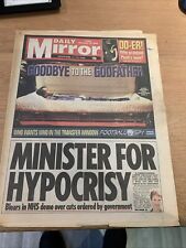 Daily mirror paper for sale  PEVENSEY