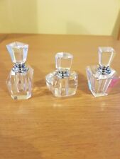 Set 3vintage crystal for sale  STROUD