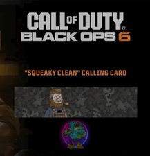 Cartão de visita animado Squeaky Clean 🧼 Black Ops 6 Call of Duty Dr Squatch BO6 comprar usado  Enviando para Brazil