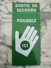 Plaque emaillee indicatrice d'occasion  Saint-Pierre-Quiberon