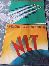 Vecchie brochure navigazione usato  Castiglione del Lago