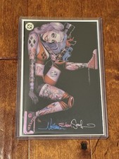 HARLEY QUINN #49 FOIL NATHAN SZERDY TATTOO VARIANT EXCLUSIVA 2025 DC em Top Load comprar usado  Enviando para Brazil