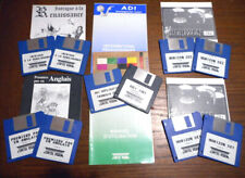 10x disquettes logiciels d'occasion  Gouzeaucourt
