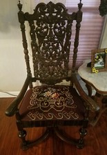 Antique high back for sale  Orlando