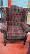 Fabric armchair high for sale  BLACKBURN