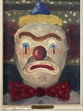 🔥 Pintura a óleo vintage Old Outsider NIGHTMARE Circus Clown, WALDSTEIN 1950s comprar usado  Enviando para Brazil