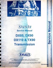 Deutz dx85 de90 d'occasion  Expédié en Belgium