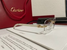 Authentic cartier eyeglasses for sale  Grand Rapids