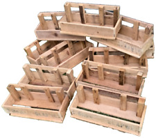 Prateleira de madeira rústica prateleiras display caixa de plantadeira rack caixa loja 18 x 6 polegadas comprar usado  Enviando para Brazil