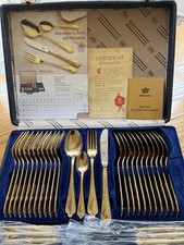 Bestecke solingen gold for sale  LINCOLN