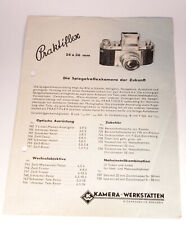 Werbung anleitung praktiflex gebraucht kaufen  Frankfurt am Main