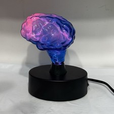 LumiSource Brain Electra Plasma Art Tesla Lâmpada Vidro Azul Estranheza Escritório Médico comprar usado  Enviando para Brazil