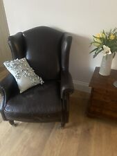 laura ashley leather chair for sale  BROUGH