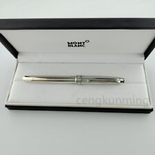 New montblanc silver d'occasion  Expédié en Belgium