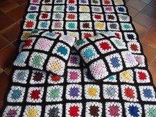 Plaid couverture coussins d'occasion  Thuré