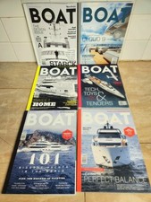 Boat International Magazine, Lot Of 6- 1 Magazine Has Tear To Cover; Corner Wear comprar usado  Enviando para Brazil