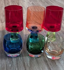 Colorful footed cocktail for sale  Morgantown