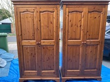 Solid oak wardrobes for sale  HORNCHURCH