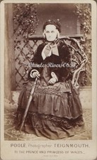 Teignmouth cdv lady for sale  EVESHAM