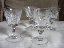 Vintage webb crystal for sale  STOCKPORT
