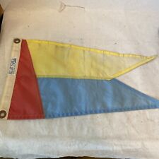Bandeira náutica vintage barco por todos no mar Dana Point Yacht Club 18" Burgee comprar usado  Enviando para Brazil