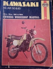 Kawasaki haynes manual for sale  NEWQUAY